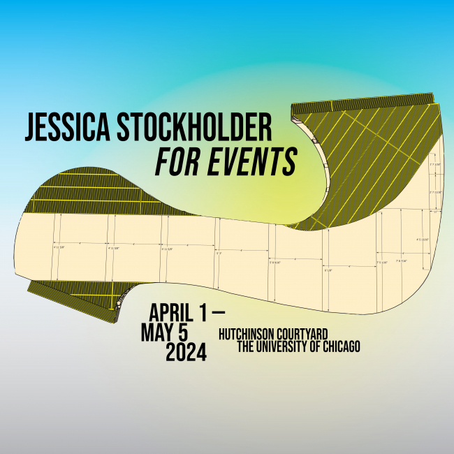 Jessica Stockholder’s ‘For Events’ at Hutchinson Courtyard, University of Chicago, US